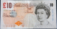 10 Livres Sterling Angleterre 2000